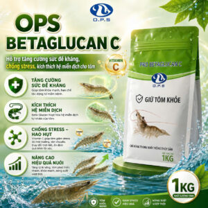 PRO BETAGLUCAN C 1KG - HỖ TRỢ TĂNG CƯỜNG SỨC ĐỀ KHÁNG CHO TÔM