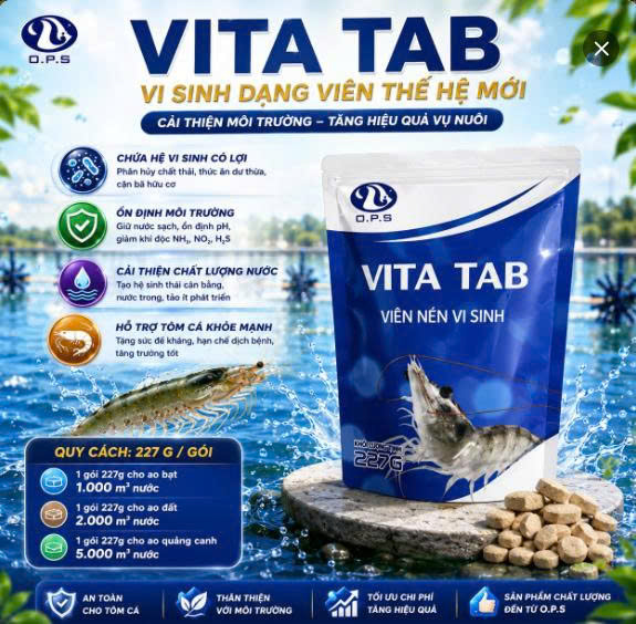 OPS - VITA TAB 227G - VIÊN NÉN VI SINH